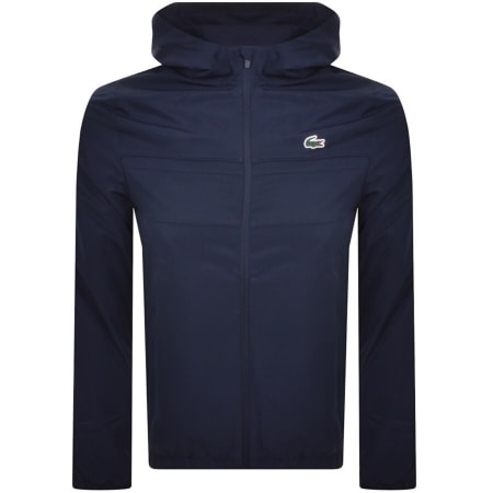 Lacoste Full Zip Logo Jacket Black | Mainline Menswear